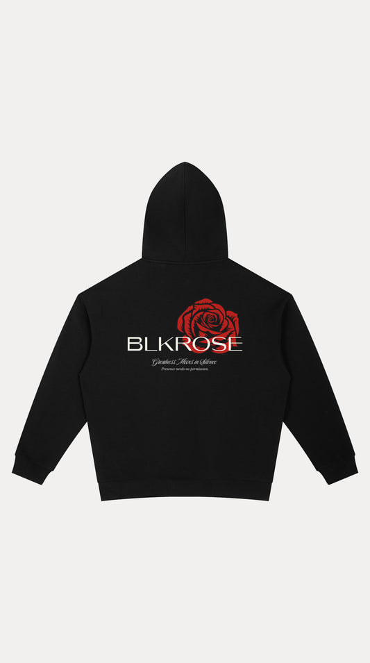 BLKROSE 01 — Heavyweight Hoodie