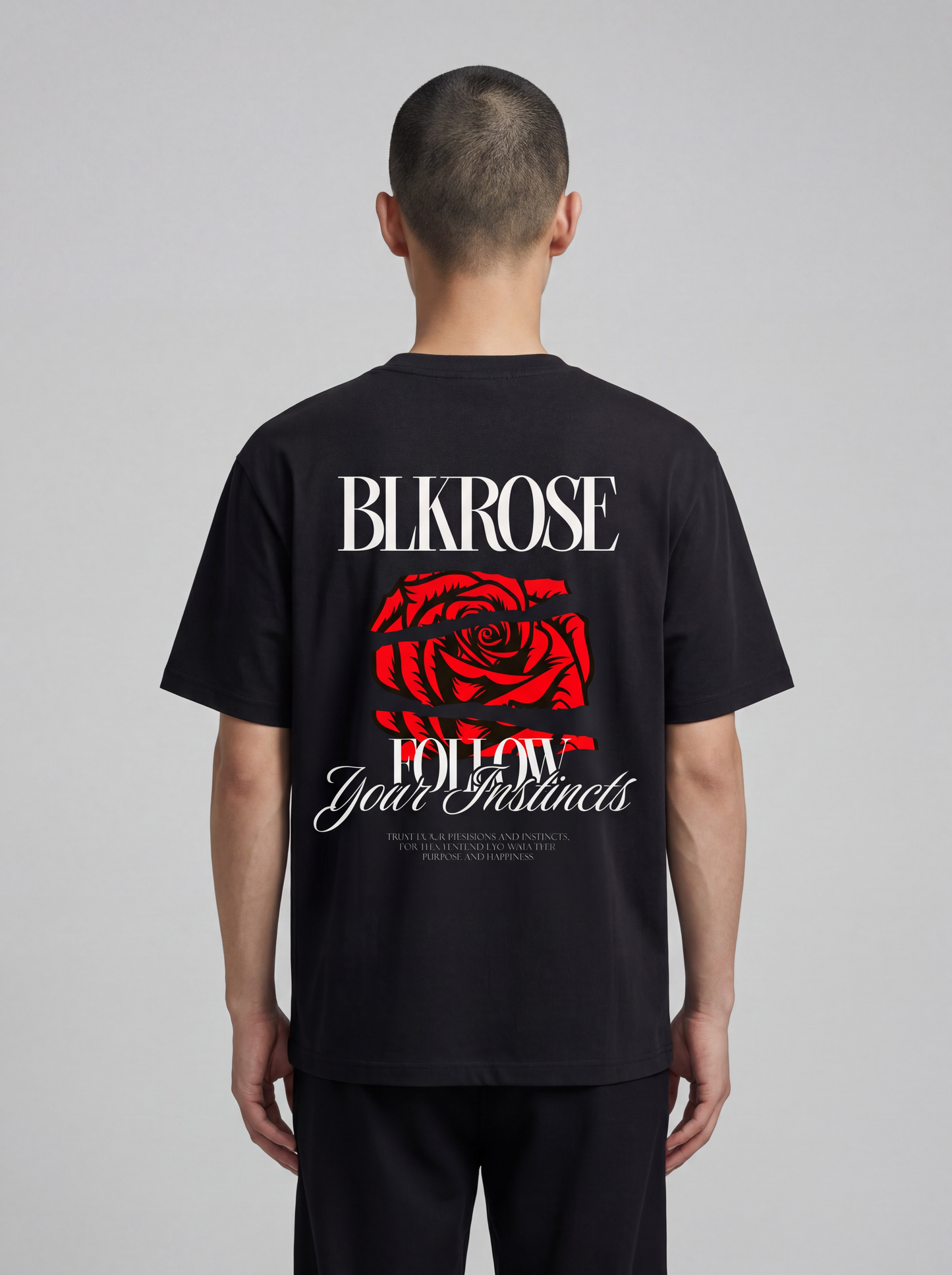 BLKROSE 01 — Classic Tee