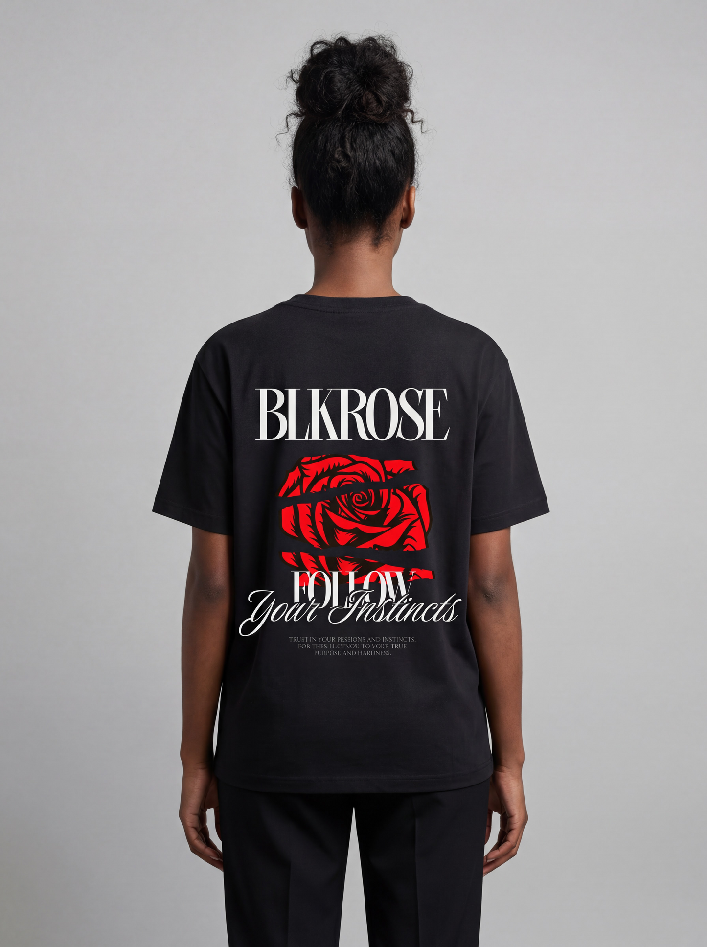 BLKROSE 01 — Classic Tee